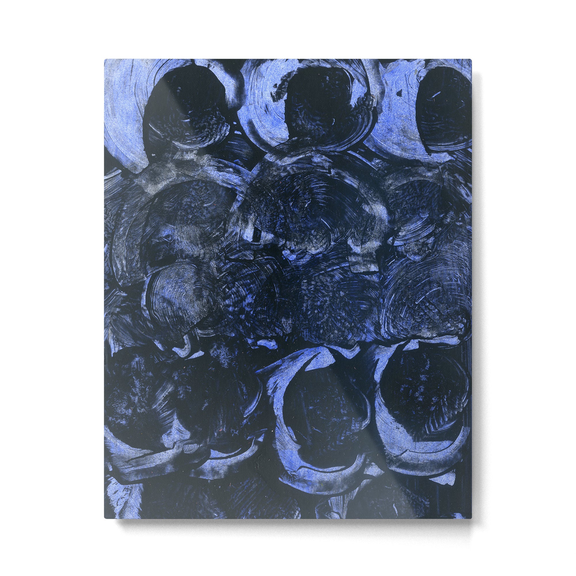 Water - Abstract Watercolor and Ink Metal Print Gallery Image 4