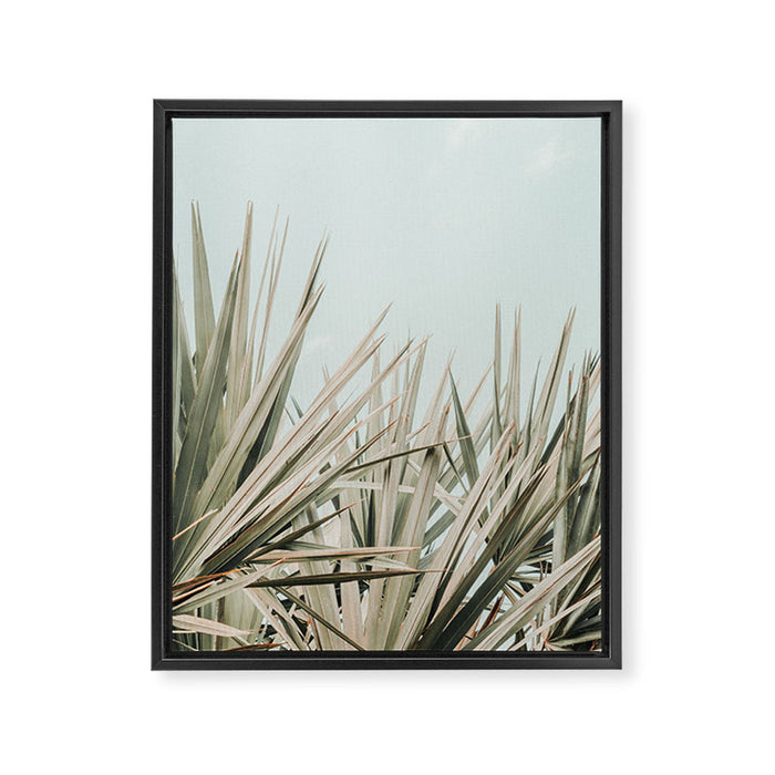 Where the World Fades Away - tropical travel photography Florida Framed Canvas Print Gallery Image 1
