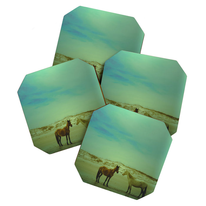 Wild Horses of Cumberland Island Coaster Gallery Image 1