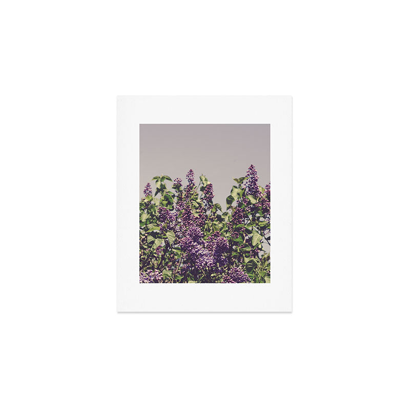 Wild Lilacs - spring floral nature photograph Art Print Gallery Image 1