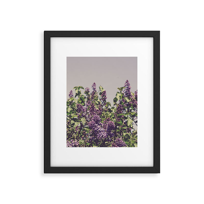 Wild Lilacs - spring floral nature photograph Framed Art Print Gallery Image 6