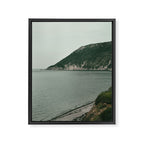 Wilderness - mountains and sea photograph Framed Canvas Print Gallery Image 6
