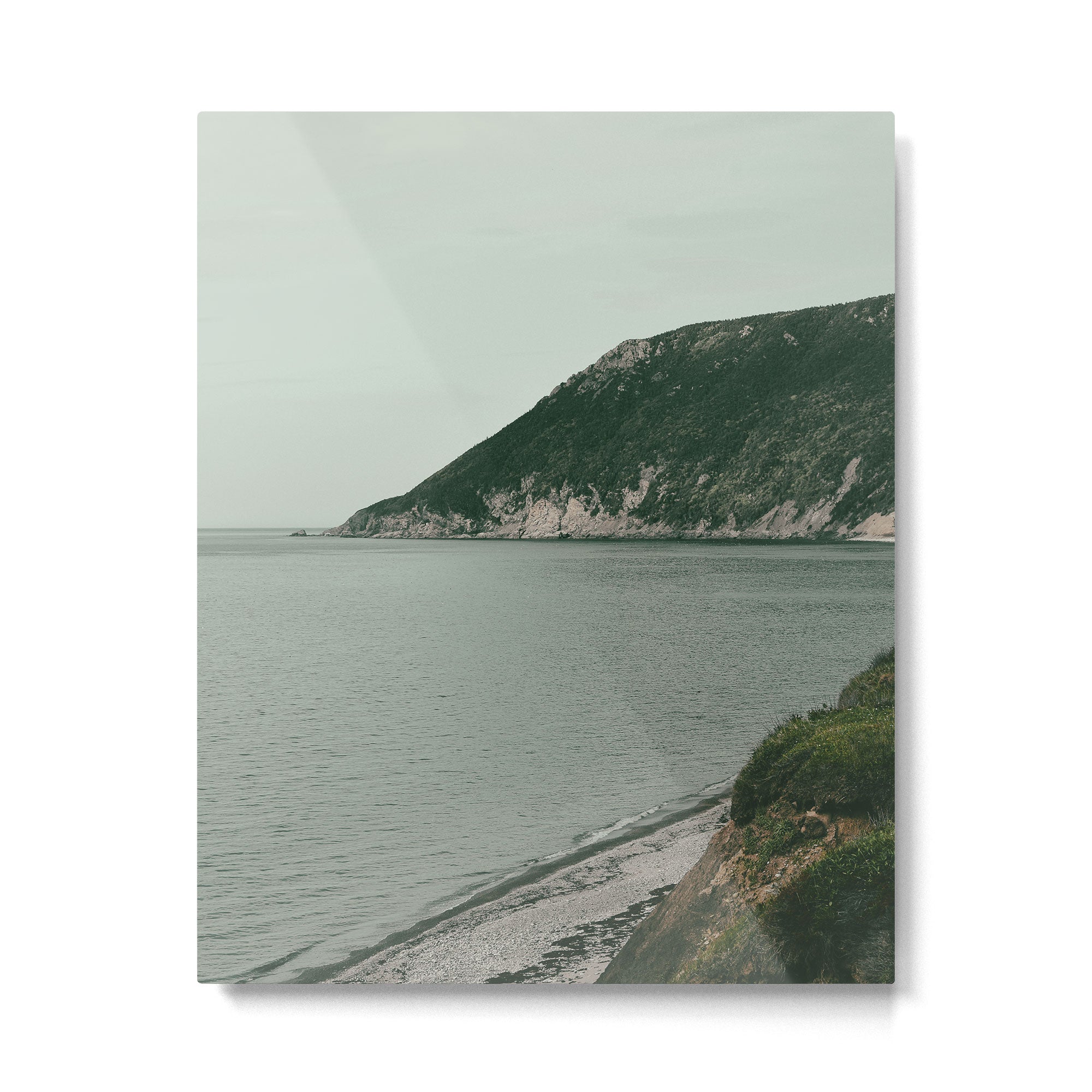 Wilderness - mountains and sea photograph Metal Print Gallery Image 4