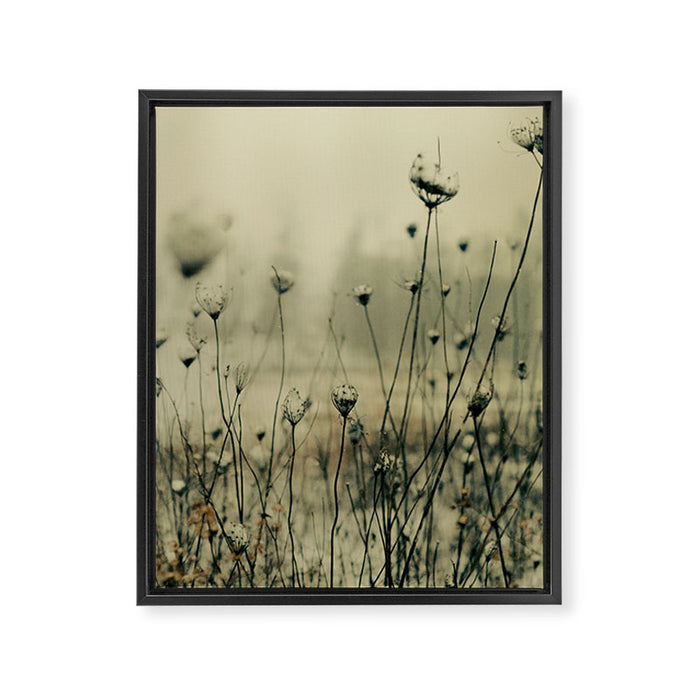 Winter Solitude Framed Canvas Print Gallery Image 1