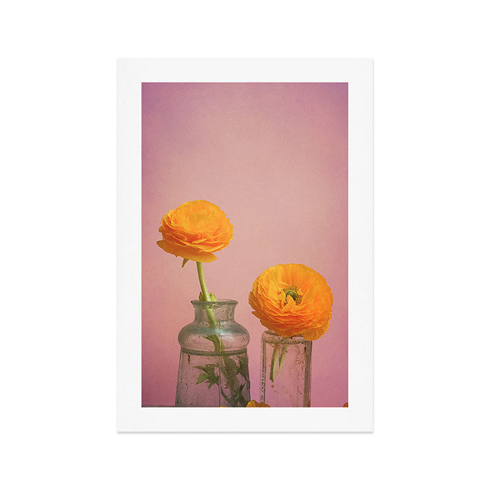 Yellow Flowers Art Print Gallery Image 1