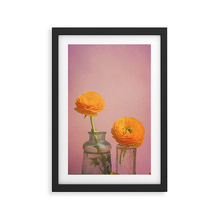 Yellow Flowers Framed Art Print Gallery Image 1