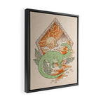 Aeon Archway: Apatosaurus | Dinosaur Science Fiction Art Framed Canvas Print Gallery Image 2