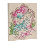 Aeon Archway: Triceratops | Dinosaur Sci-Fi Space Art Canvas Print Gallery Image 3