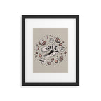 Geo-rex Vortex | Rose Quartz Framed Art Print Gallery Image 6