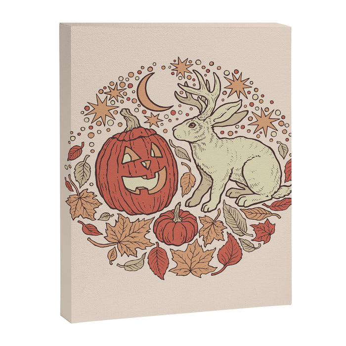 Halloween Friends | Autumn Palette Canvas Print Gallery Image 1