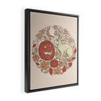 Halloween Friends | Autumn Palette Framed Canvas Print Gallery Image 2