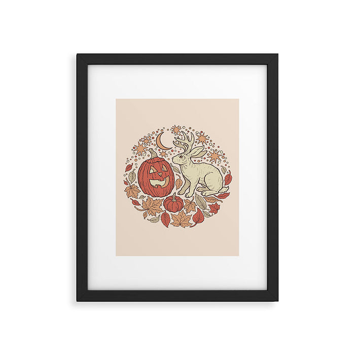 Halloween Friends | Autumn Palette Framed Art Print Gallery Image 1