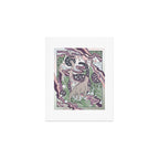 Jurassic Portal | Purple Haze Palette | Dinosaur Science Fiction Art Art Print Gallery Image 1