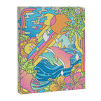 Paradise Visions | Tropical Neon Ocean Escape Canvas Print Gallery Image 6