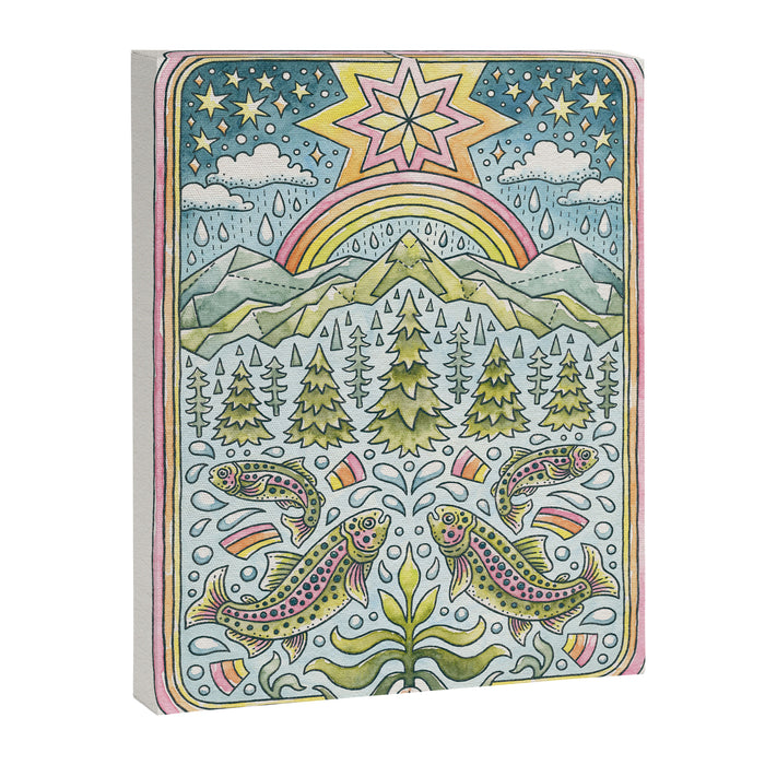 River Rainbows Canvas Print Gallery Image 1