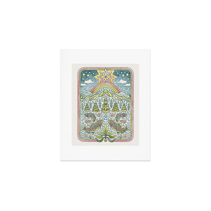 River Rainbows Art Print Gallery Image 1
