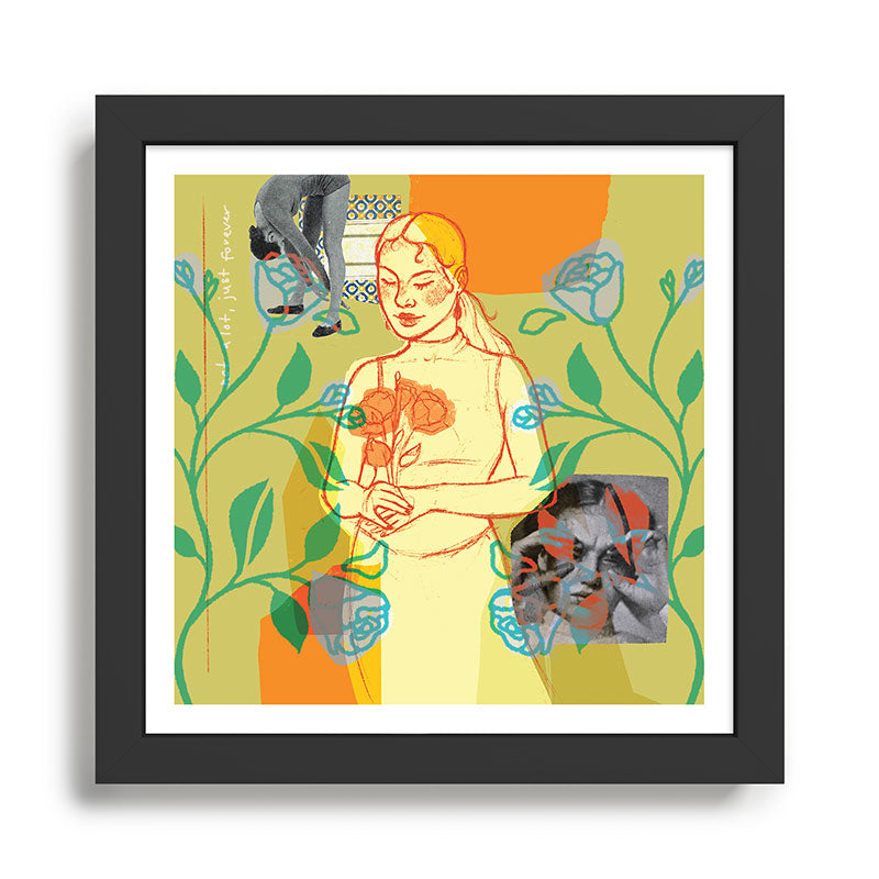 Give Me Flowers Framed Art Print Gallery Image 1