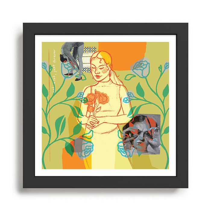 Give Me Flowers Framed Art Print Gallery Image 1