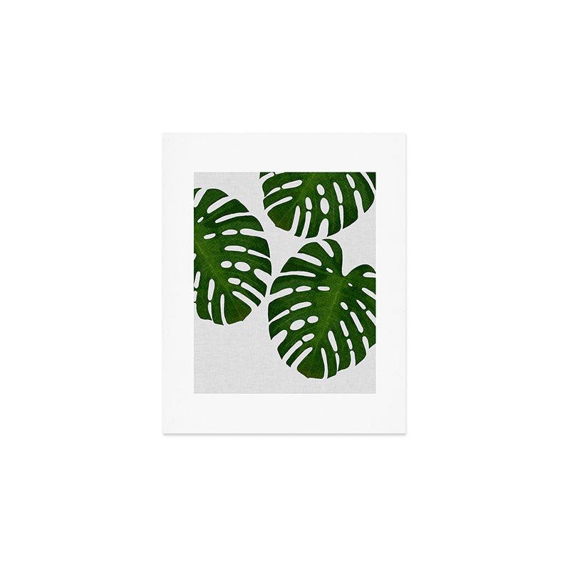 Monstera Leaf III Art Print Gallery Image 1