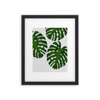 Monstera Leaf III Framed Art Print Gallery Image 5