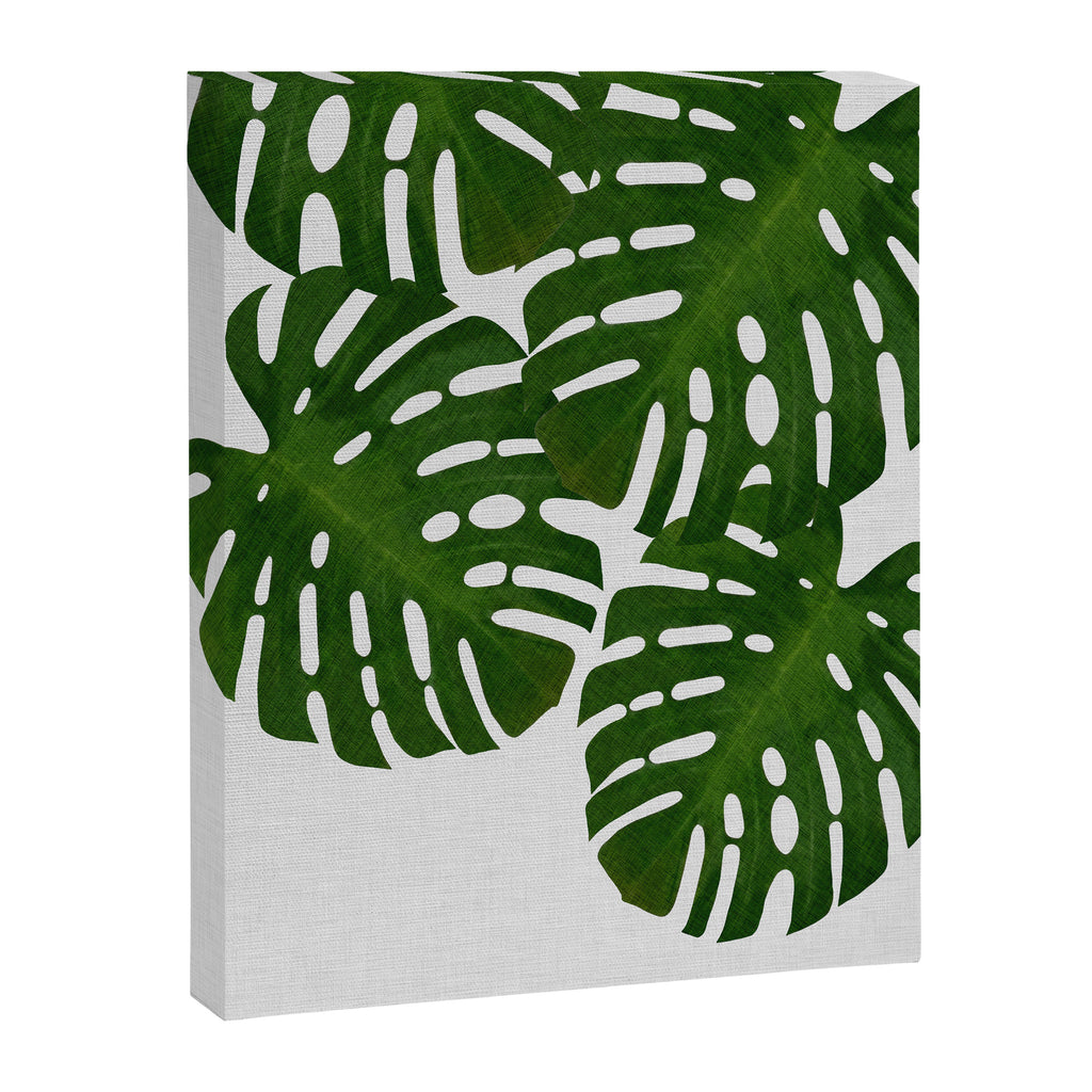 Monstera Leaf I Canvas Print Gallery Image 6