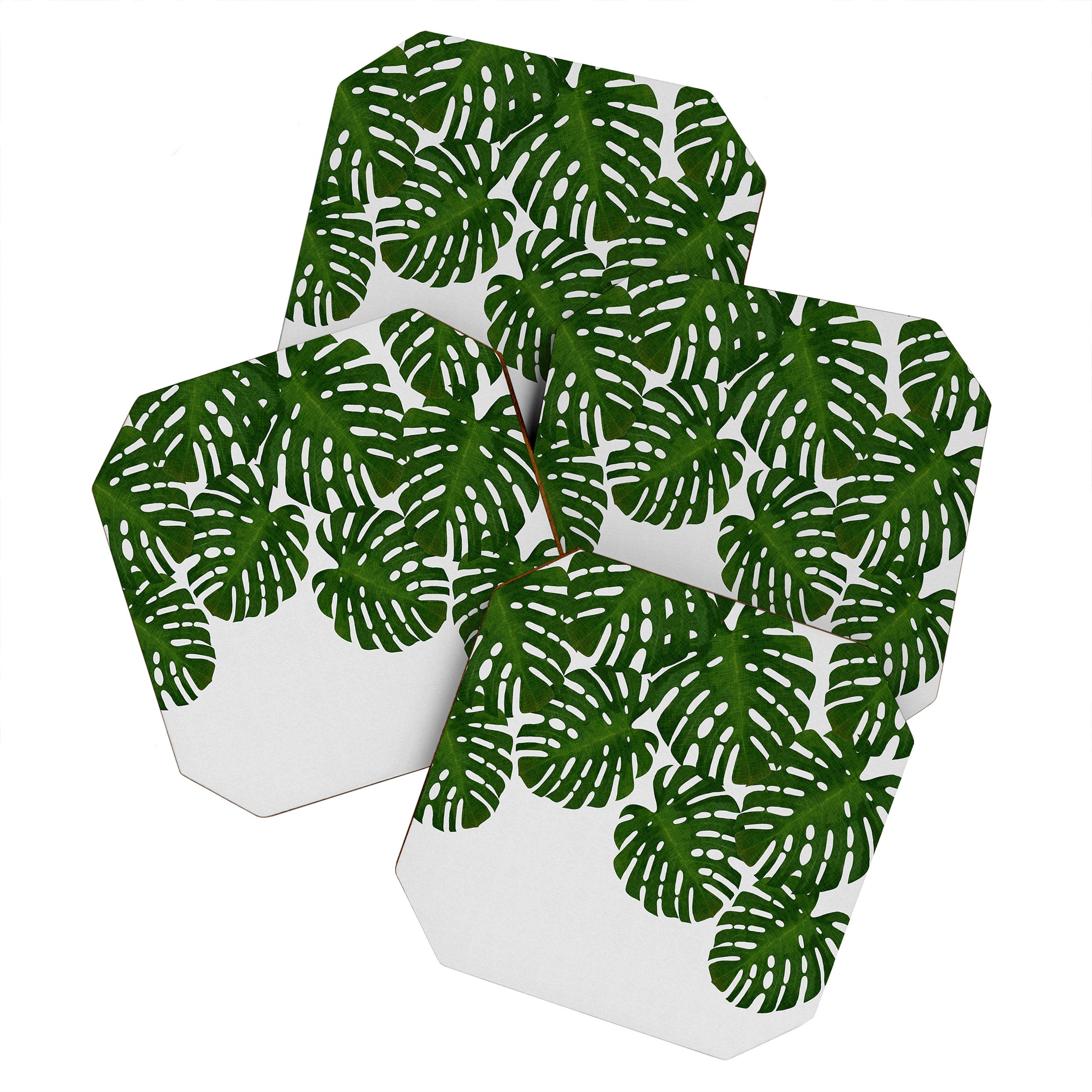 Monstera Leaf I Coaster Gallery Image 1