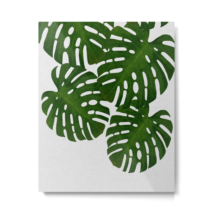 Monstera Leaf I Metal Print Gallery Image 1