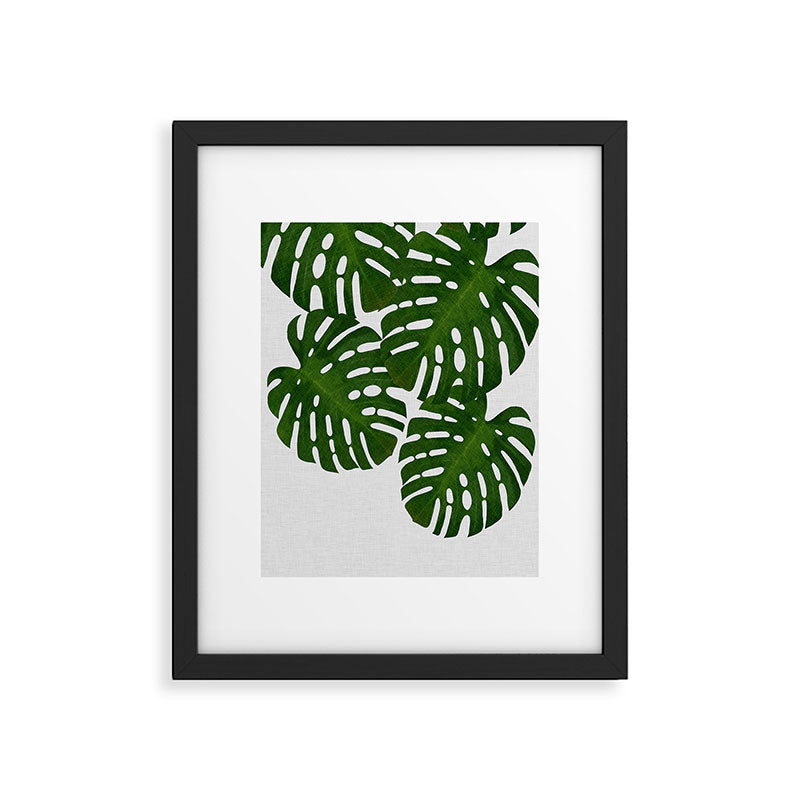 Monstera Leaf I Framed Art Print Gallery Image 5