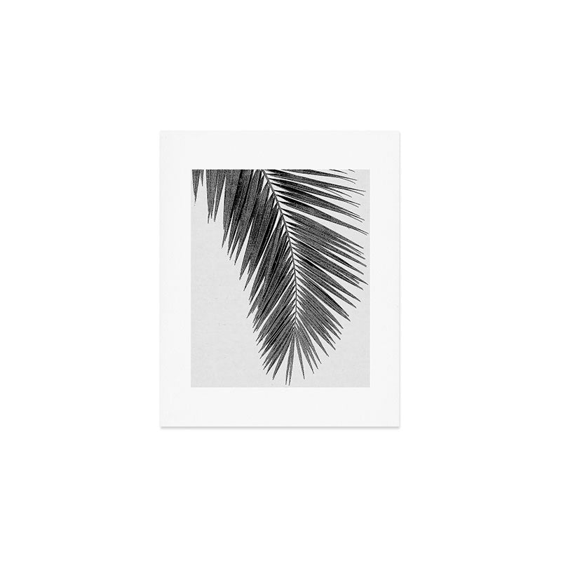 Palm Leaf Black & White I Art Print Gallery Image 1