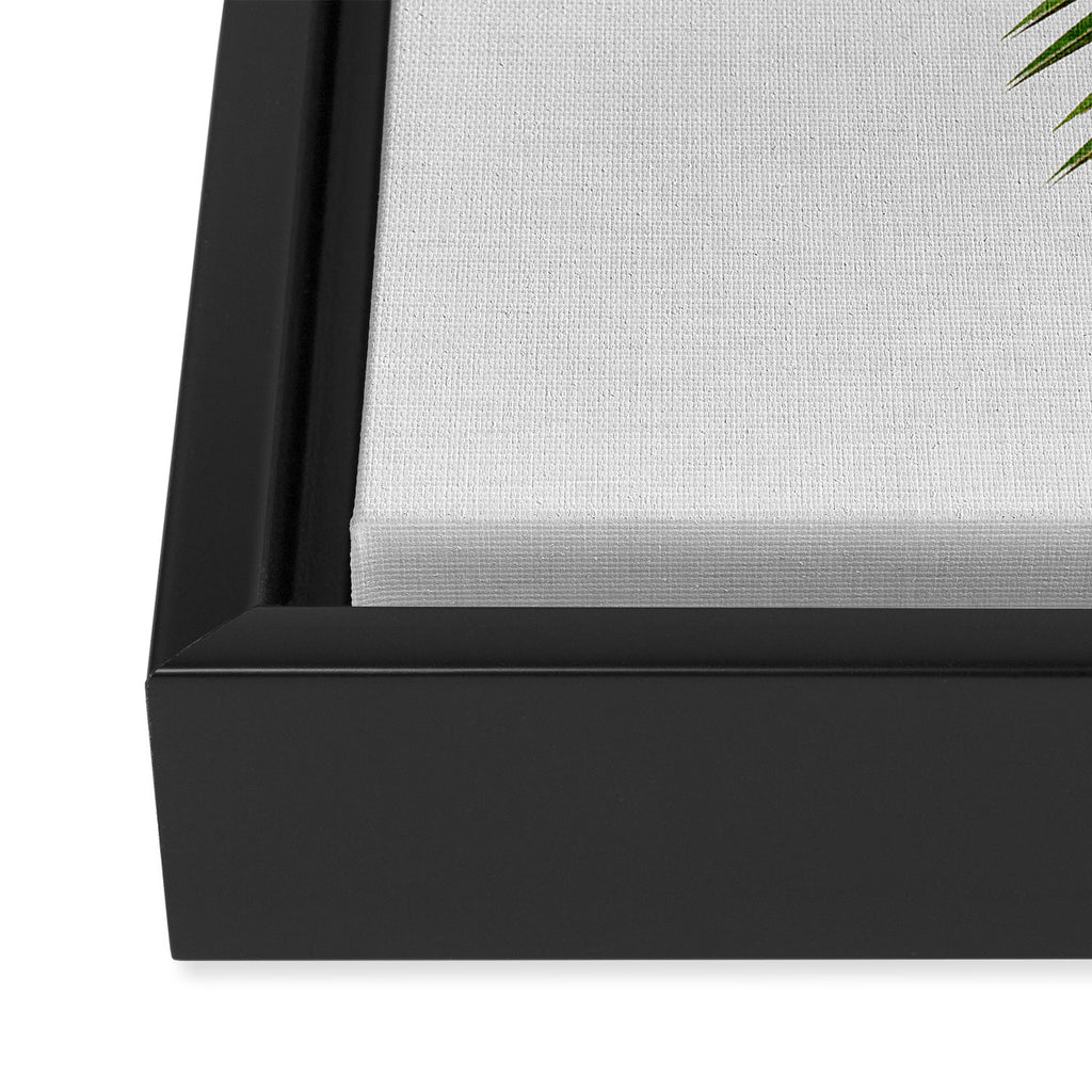 Palm Leaf II Framed Canvas Print Gallery Image 3