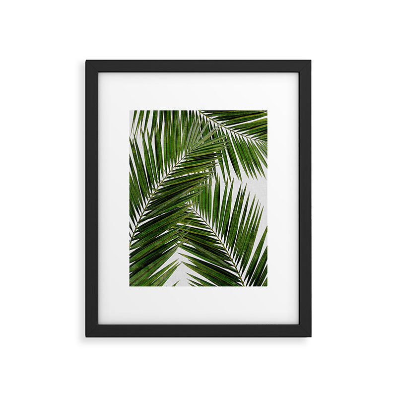 Palm Leaf III Framed Art Print Gallery Image 5