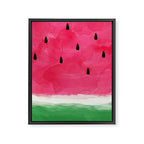 Watermelon Abstract Framed Canvas Print Gallery Image 8