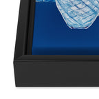 4 Four 4 Blue and White Ginger Jars  Framed Canvas Print Gallery Image 3