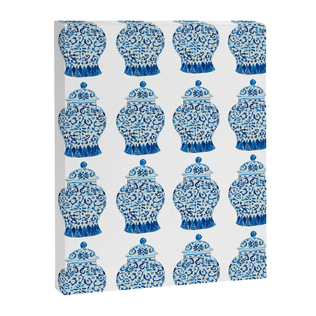 Blue and White Ginger Jars  Canvas Print Gallery Image 8