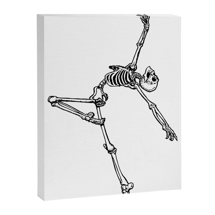 Ballet Skeleton Canvas Print Gallery Image 1