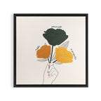 Make Yourself a Priority Framed Canvas Print Gallery Image 3
