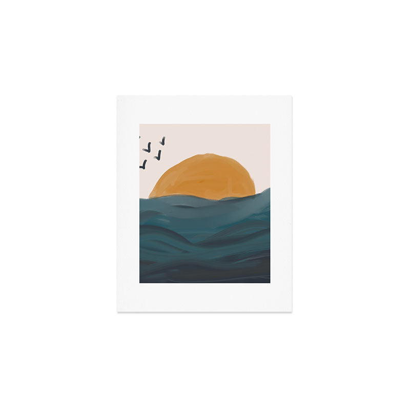 Smooth Wave Art Print Gallery Image 1
