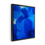 Blue Poppies #decor #society6 #buyart Framed Canvas Print Gallery Image 2