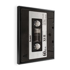 Cassette Tape Black And White #decor #society6 #buyart Framed Canvas Print Gallery Image 2