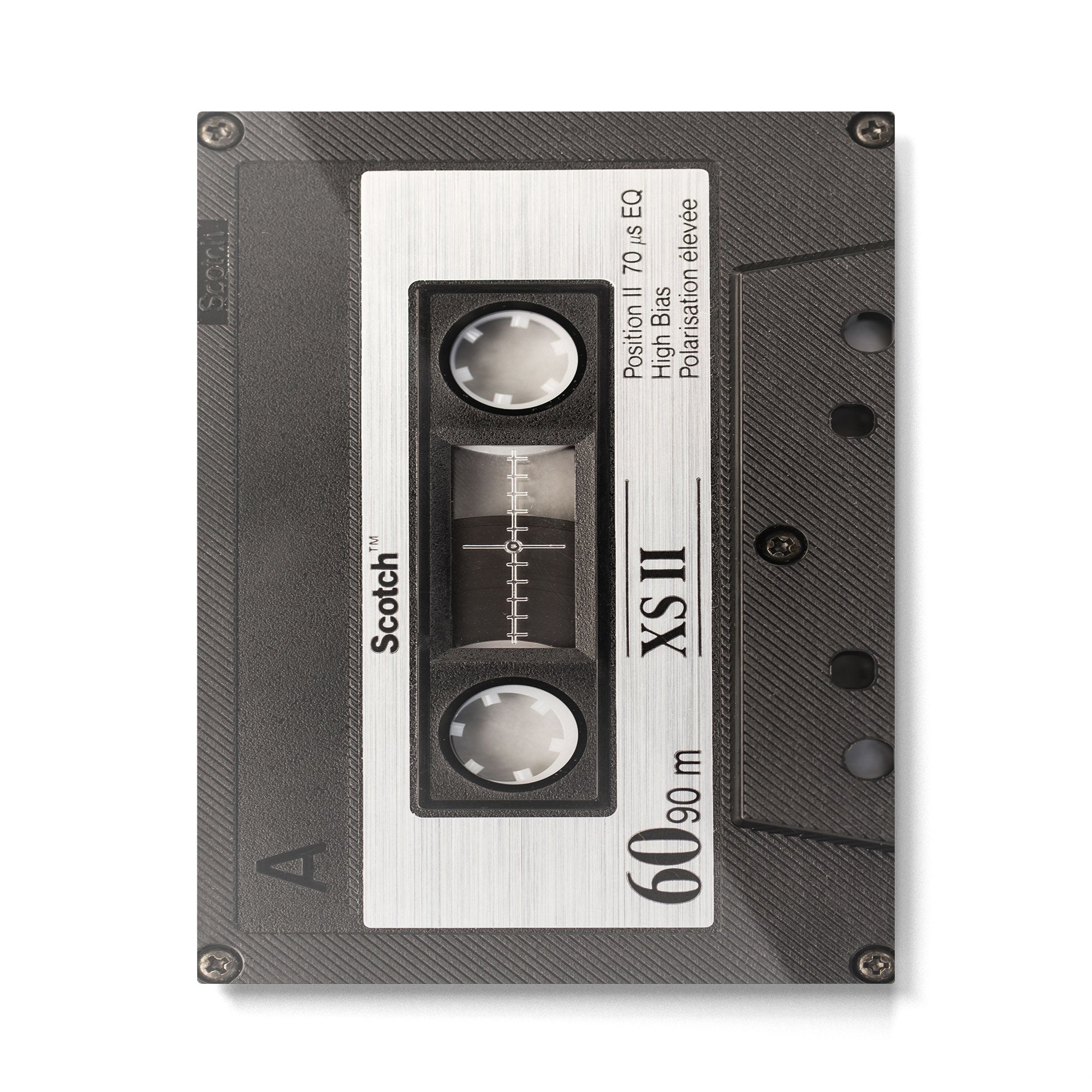 Cassette Tape Black And White #decor #society6 #buyart Metal Print Gallery Image 6