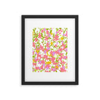 Delicate summer flowers Framed Art Print Gallery Image 6