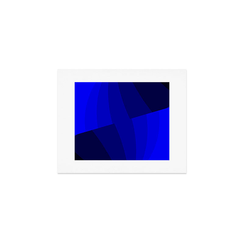 Just Blue #decor #society6 #buyart Art Print Gallery Image 1