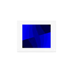 Just Blue #decor #society6 #buyart Art Print Gallery Image 1