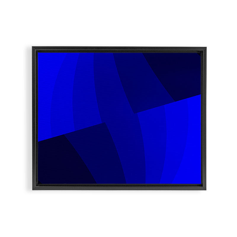 Just Blue #decor #society6 #buyart Framed Canvas Print Gallery Image 12
