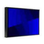 Just Blue #decor #society6 #buyart Framed Canvas Print Gallery Image 2