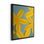Large Yellow Lilies  Framed Canvas Print Gallery Image 2