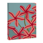 Lilies in shades of red Canvas Print Gallery Image 8