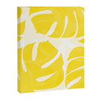 Mellow Yellow Monstera Leaves White Background #decor #society6 #buyart Canvas Print Gallery Image 8