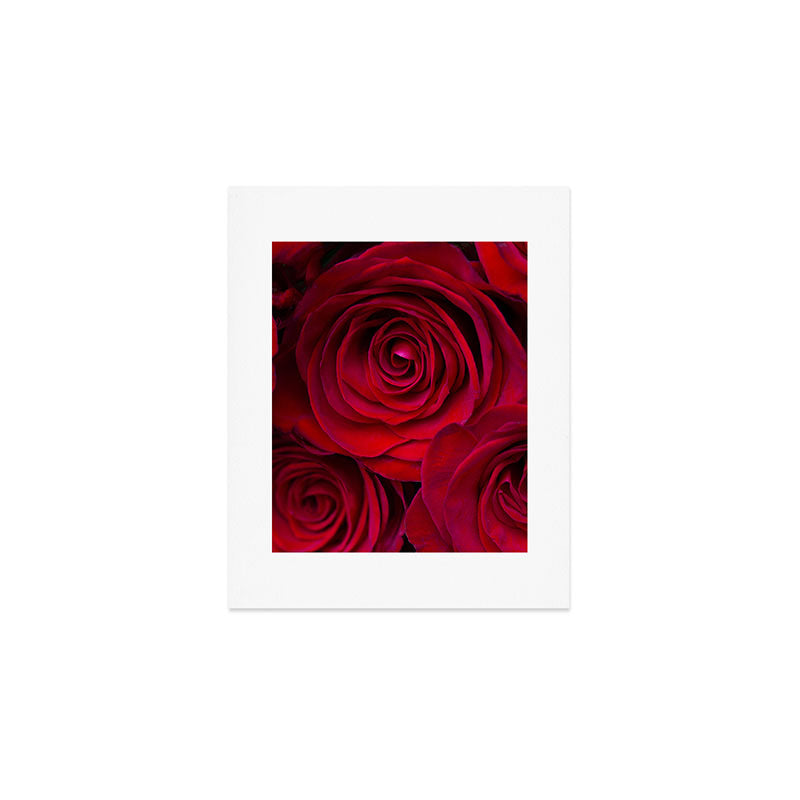 Red roses Art Print Gallery Image 1