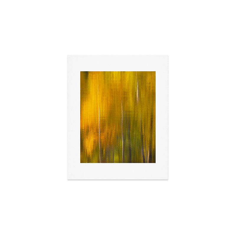 Reflection autumn  colors Art Print Gallery Image 1